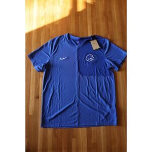 Boise State Broncos Football Warm Up Nike Dri-Fit Tee XL Blue